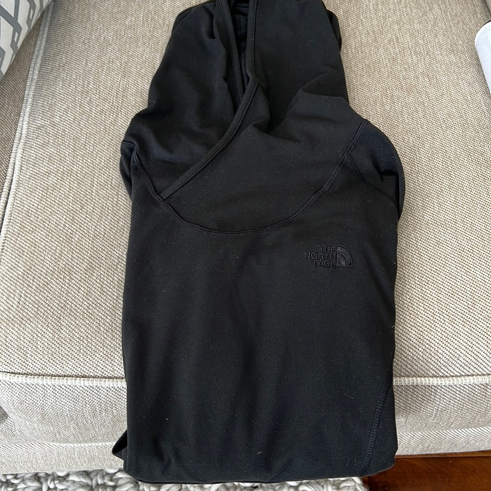 North face knit hooded top